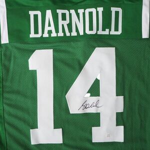 Sam Darnold #14 Autograph Signed Football Jersey VSA V13794 Men's XL